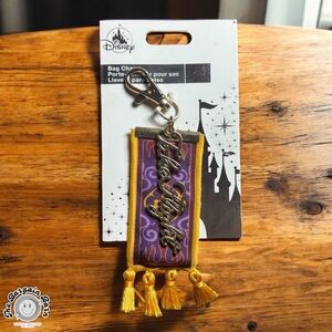 Disney Aladdin Magic Flying Carpet Take Flight Bag Charm Keychain – NWT